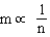 Faraday's Law of Electrolysis states that the mass of a substance produced at an electrode during electrolysis (m) is directly proportional to the number of moles of electrons transferred at that electrode (n) .Which of the following equations correctly characterizes the relation? A) m = k*n B) As the number of electrons transferred increases the mass deposited decreases. C) There is one conversion factor possible that relates m and n. D) E) All of the above correctly describe this relation.