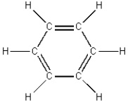The structures of cyclohexane and benzene are shown below.     Cyclohexane benzene It is logical to expect that these liquids are... A) miscible because of their similar structures and sizes B) miscible because they contain the same number of carbon atoms C) immiscible because benzene,with half as many hydrogen atoms,has less hydrogen bonding than cyclohexane D) immiscible because one molecule is polar and the other nonpolar E) immiscible because both molecules have ring structures
