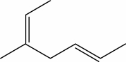 What is the degree of unsaturation of the following molecule?   A) 1 B) 2 C) 3 D) 4 E) 5