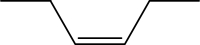 Name the compound.   A) trans-3-hexene B) cis-3-hexene C) trans-4-hexene D) cis-4-hexene E) 1,2-diethylethylene