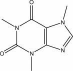 The molecular structure of caffeine is shown below.The nitrogen atoms could be classified as ________ amines.   A) primary B) secondary C) tertiary D) auxiliary E) aromatic