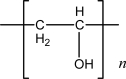 The repeating unit in poly(vinyl alcohol) (PVAL) ,a commercially important polymer used to make adhesives and emulsions,as well as laboratory gloves,is shown.With what monomer or combination of monomers is the synthesis of PVAL begun?     A)    B)    C)    D)    E)   