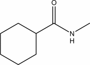 Which of the noted functional group or groups are found in the following molecule?   A) only an aldehyde B) only an amide C) only an amine D) only a ketone E) both an amine and a ketone