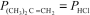  For the equilibrium (CH<sub>3</sub>) <sub>3</sub>CCl(g)  \leftrightarrows   (CH<sub>3</sub>) <sub>2</sub>C = CH<sub>2</sub>(g) + HCl(g) ,K<sub>p</sub> = 3.45 at 500 K.At a given point,the partial pressures of the gases are   = 0.810 atm and   = 0.190 atm.Which of the following statements is true? A) Q < K so the reaction will continue to make more products. B) Q > K so the reaction will consume products to make more reactants. C) Q = K so the system is at equilibrium. D) The value of K will decrease until it is equal to Q. E) The value of K will increase until it is equal to Q. 