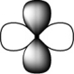 Which of the following orbitals is the lowest in energy (assuming they are all in the same shell) ? A)     B)     C)      D)     E)    