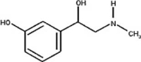 Phenylephrine (PE; see the structure below)  is a nasal decongestant and is the active ingredient in Sudafed, which contains phenylephrine hydrochloride (PEHCl) .This conjugate acid of phenylephrine (PEH<sup>+</sup>)  has a pK<sub>a</sub>= 5.5.At a physiological pH of 7.4, what is the ratio of concentrations, [PE]/[PEH<sup>+</sup>]?   A) 6.7 B) 0.01 C) 0.14 D) 79 E) 21