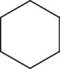 Which of the following are true regarding cyclohexane, whose carbon skeleton is shown?    I.The molecule is flat.  II.Each carbon is bonded to four other atoms. III.Each carbon is sp3 hybridized. A) I only B) II only C) III only D) II and III only E) I, II, and III are all true.