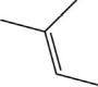Does this molecule have both cis and trans isomers?   A) Yes, this is the cis isomer. B) Yes, this is the trans isomer. C) No, it has only the cis isomer. D) No, it has only the trans isomer. E) No, this molecule does not have cis-trans isomerism.