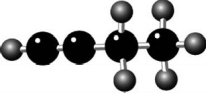 Name the compound.Note: Double and/or triple bonds are not shown.   A) 1-butene B) 1-butyne C) 2-butene D) 2-butyne E) butane