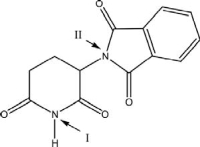 The molecular structure of thalidomide is shown below.Nitrogen II could be classified as a(n) _______ amine.   A) aromatic B) auxiliary C) primary D) secondary E) tertiary
