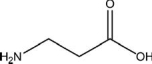  Draw a few subunits of the polymer derived 3-aminopropanoic acid, which is also known as  \beta -alanine.   
