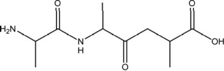 Which functional group is NOT present in this tripeptide?   A) amide B) amine C) carbonyl D) ester E) methyl
