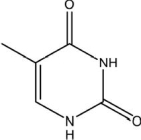 This molecule is   A) thymine B) guanine. C) cytosine. D) adenine. E) uracil.