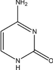 This molecule is   A) adenine. B) guanine. C) cytosine. D) thymine. E) uracil.