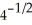 Evaluate:  