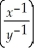 Simplify and express your answer in terms of positive exponents:      