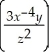 Simplify and express your answer in terms of positive exponents:      