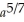 Write the following in radical form:  
