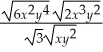Simplify the following; express your answer with no radical in the denominator:  