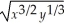 Simplify; express the answer without radicals:  