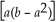 Simplify: a    + b    +    b