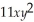Completely factor:    y +  