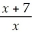 Perform the operation and simplify your answer:    ∙  