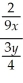 Perform the operation and simplify your answer:  