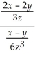 Perform the operation and simplify your answer:  