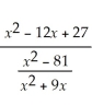 Perform the operation and simplify your answer:  