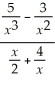 Simplify:   A)    B)    C)    D)    E)   