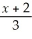 Solve:    -    =  