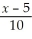 If   +   = 7,solve for x. A)  4 B)    C)    D)  6 E)  25
