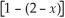 Solve the equation: 5    - 3    = 0