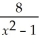 Solve:    =    -  