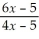 Solve for x:   =   A)    B)  -   C)  2 D)  3 E)  0