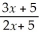 Solve for x:   =   A)    B)  -   C)  2 D)  3 E)  0