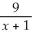 Solve:    +    = 4