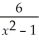 Solve:    =    + 1