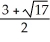 Which of the following is a root of - 3x - 1 = 0? A) B) C) D) E)