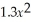 Solve the equation by using quadratic formula.Use a calculator and give your answer by rounding off to 2 decimal places:    + 3.5x + 1.2 = 0
