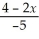 Solve: > x + 2