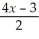 The solution of   <   Is A)  x < -   B)  x >   C)  x <   D)  x > 1 E)  x< 1