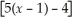 Solve: 0.2 < 0.8(x + 1)