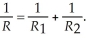 Two resistors    and    are connected in parallel in an electrical circuit.The net resistance R is given by    If    = 20 ohms,what values of    will create a net resistance of less than 10 ohms?