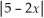 Solve:    > 3