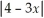 The solution of   ≥ - 5 is A)  x ≥ 3 B)  -3 ≤ x ≤ 3 C)  x < - 3, x > 3 D)  -∞ < x < ∞ E)  no solution