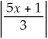 The solution of   ≥ 2 is A)  x ≥ 1 B)  -   ≤ x ≤ 1 C)  -1 ≤ x ≤   D)  x ≤ -   , x ≥ 1 E)  x ≤ - 1, x ≥  