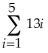 Evaluate:  
