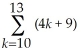 Evaluate:  